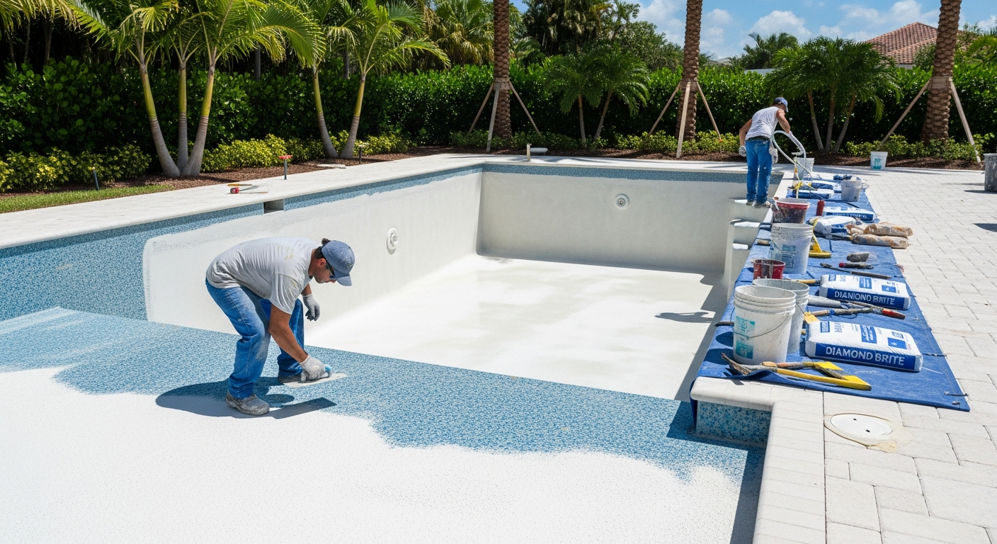 Pool Resurfacing: Materials, Process & What to Expect
