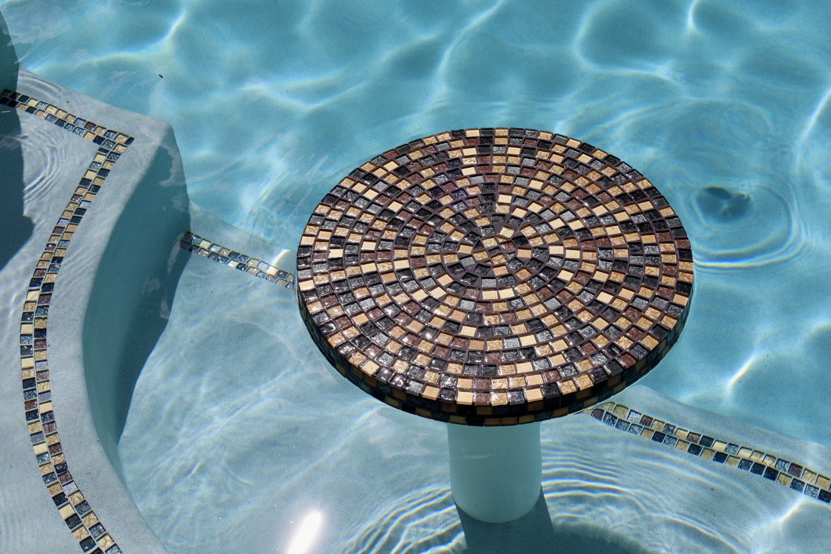 Mosaic Table Feature
